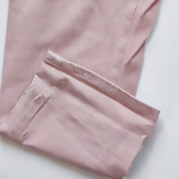 Silver Jeans utility slim crop cargo pants light pink women's size W31/L25 - Picture 11 of 15